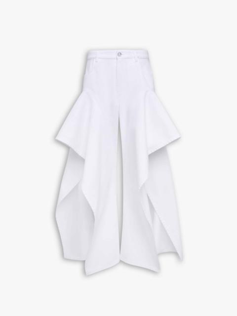 Alaïa RUFFLE JEANS