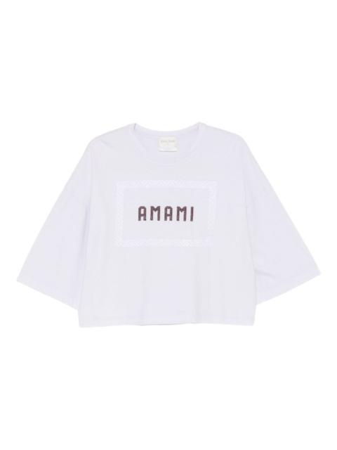 forte_forte embroidered-detail T-shirt