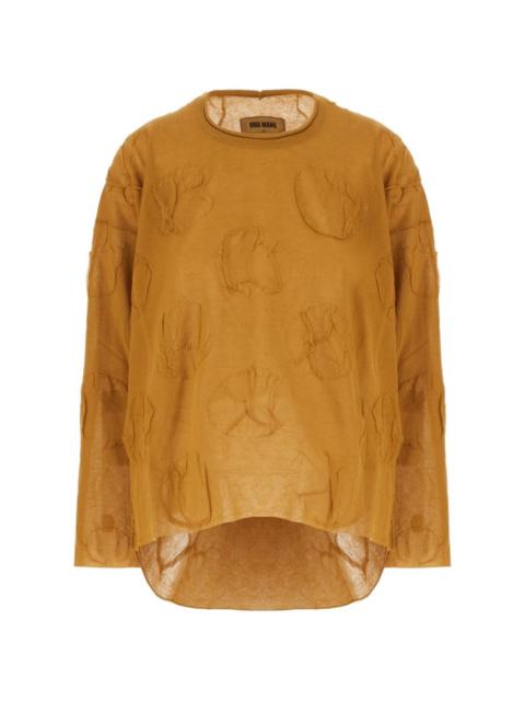 UMA WANG raised-pattern sweater
