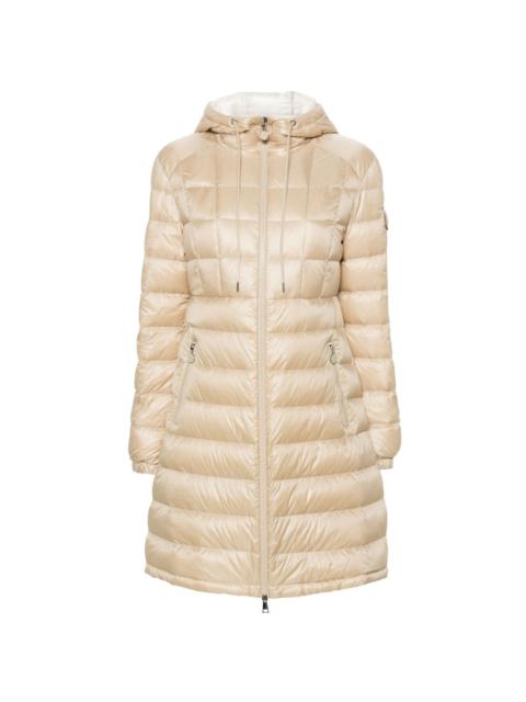 Moncler Amintore long quilted coat
