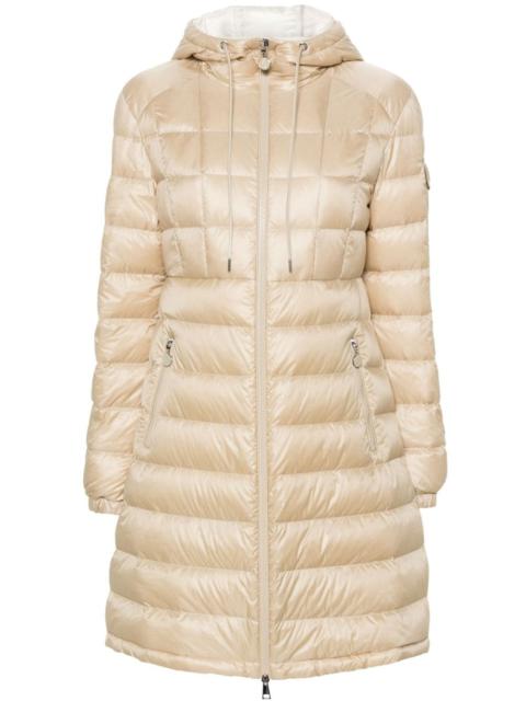 Amintore long quilted coat