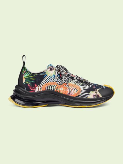 GUCCI Men's Gucci Run floral sneaker