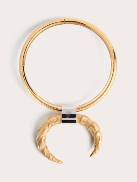 PUCCI HORN NECKLACE WITH MARMO TEXTURE