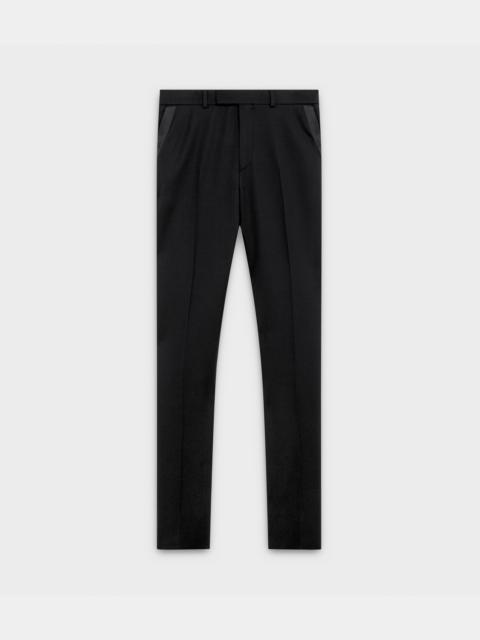 CELINE CLASSIC TUX PANTS IN GRAIN DE POUDRE