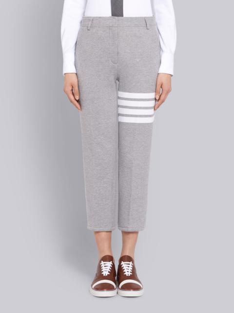 Thom Browne Light Grey Classic Loop Back Chino Trouser