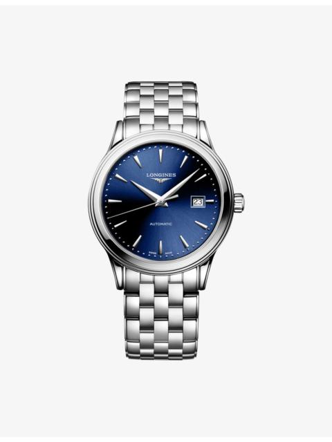 Longines L4.984.4.98.6 Flagship Classic Blue 40mm Stainless-Steel Automatic Watch