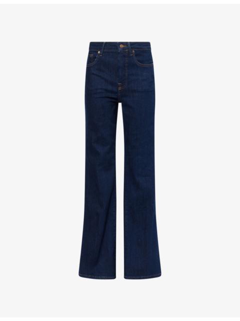 GOOD AMERICAN Good Legs Flared Denim Jeans