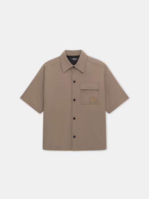 AMIRI AMIRI PATCH CADY SHORT SLEEVE POCKET SHIRT