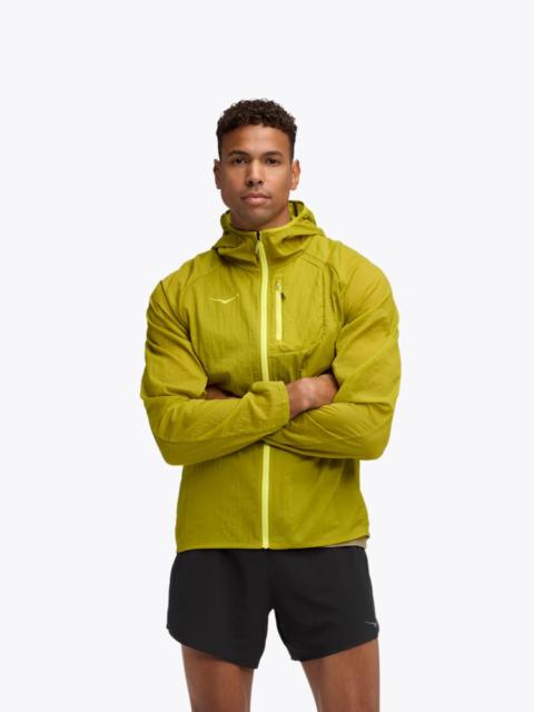 HOKA Men's Skyflow Jacket in Pea Green