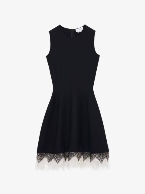 Alexander McQueen Cobweb Lace Knitted Dress