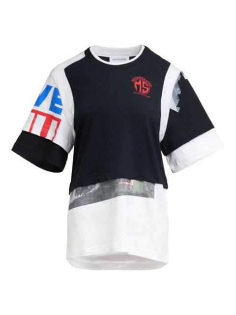 Marine Serre layered T-shirt
