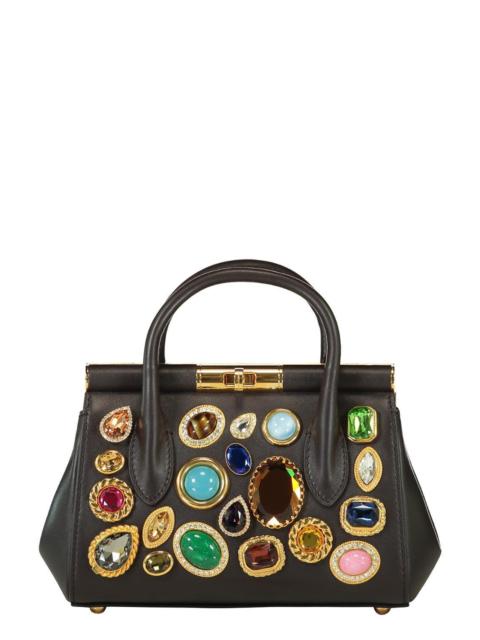 Dolce & Gabbana Mini Marlene Day Bag - Chocolate Gems