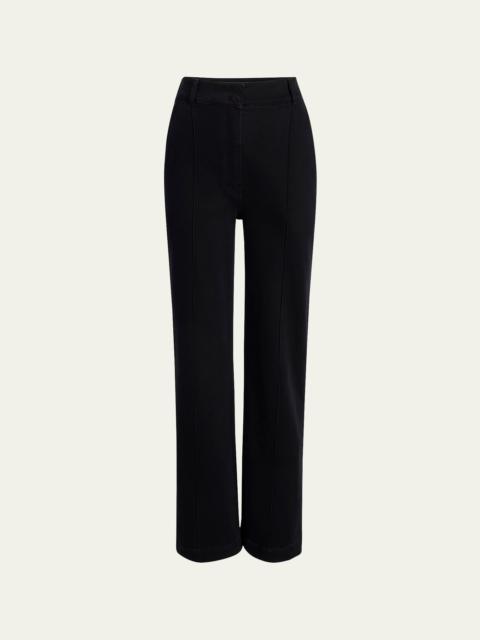 Another Tomorrow High Rise Denim Trousers