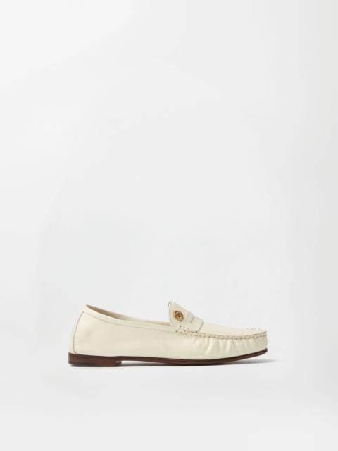 VERSACE Guanto Leather Loafers