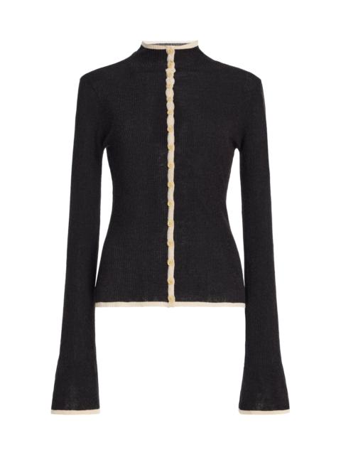 THIRD FORM Bound Knit Cardigan