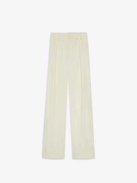SAINT LAURENT pants in cotton sateen