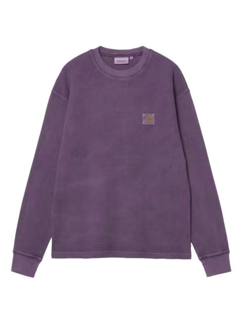 Carhartt logo-patch long-sleeve sweatshirt