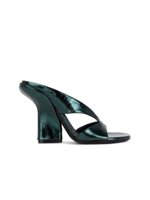 Dries Van Noten Rounded Toe Slide Mule
