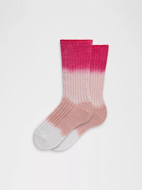 lululemon Unisex Crew-Length Ragg Socks