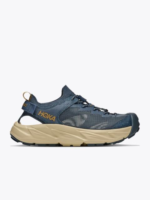 HOKA Women's Hopara 2 Shoes in Faded Navy/Barley Flour