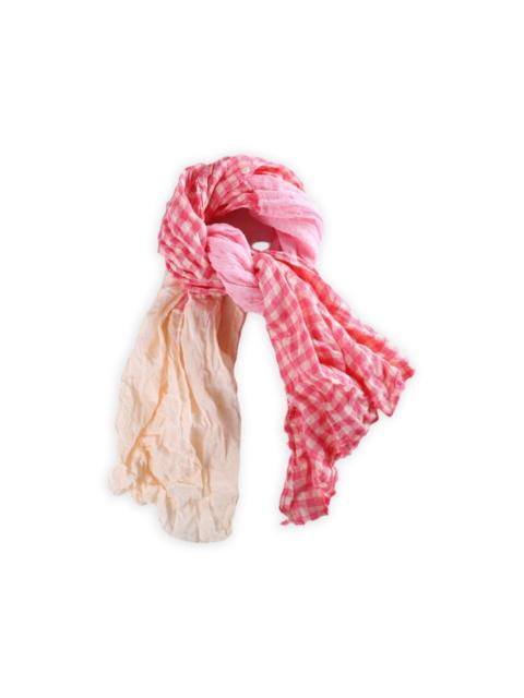 Daniela Gregis checked scarf