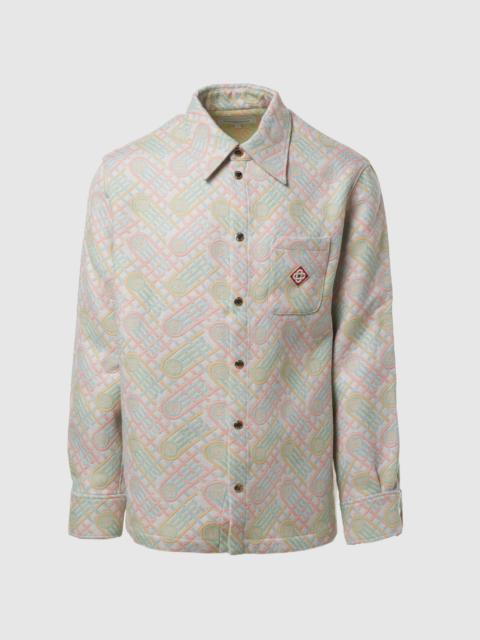 CASABLANCA JACQUARD SHIRT JACKET