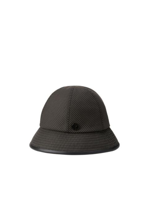 MAISON MICHEL check-pattern bucket hat