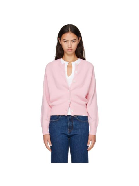 &DAUGHTER Navy Ada Crewneck Cardigan