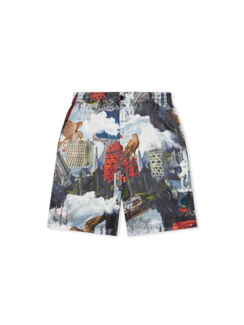 Off-White WORLD PAINT VISC BOWLING SHOR