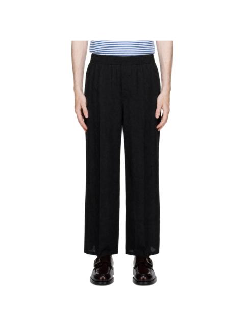 JACQUEMUS Black 'The Miami' Trousers