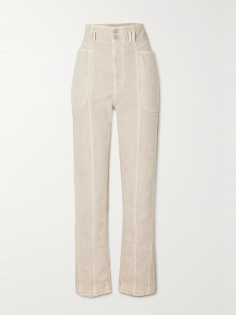 Isabel Marant Étoile Tess high-rise slim boyfriend jeans