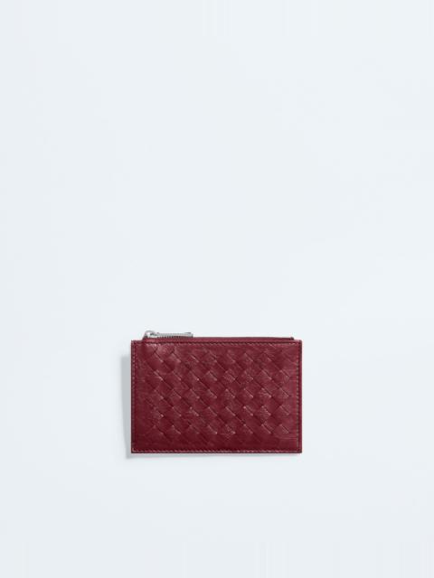 Bottega Veneta Woven Mycelium Zipped Card Case