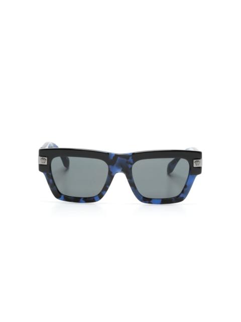 VERSACE Classic Top square-frame sunglasses