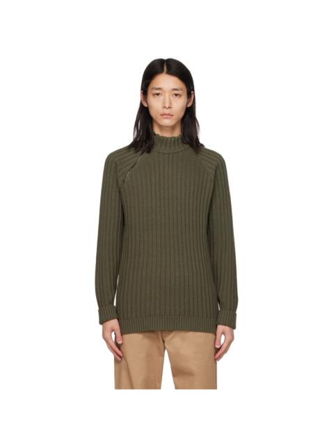 Wood Wood Khaki Manu Sweater