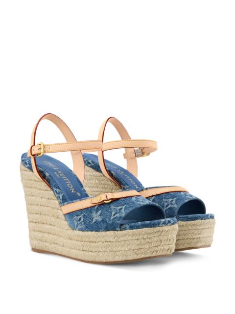 Louis Vuitton Helios Wedge Sandal