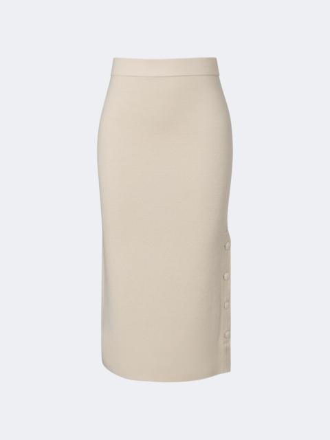 Max Mara Wool and cashmere midi skirt