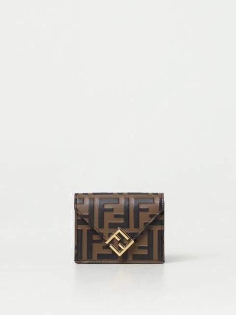 FENDI Fendi leather wallet with FF monogram