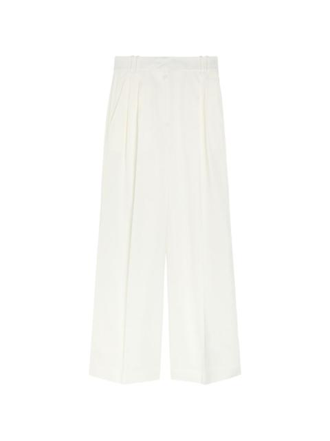 Another Tomorrow pleated trousers