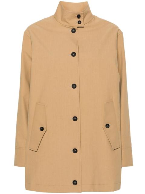 FABIANA FILIPPI high-neck single-breasted coat