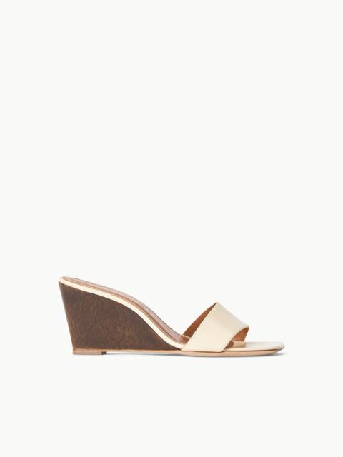 STAUD STAUD BILLIE WEDGE CREAM WOOD