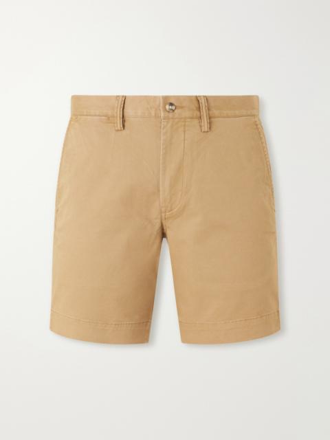 Polo Ralph Lauren Logo-Embroidered Straight-Leg Cotton-Blend Twill Shorts