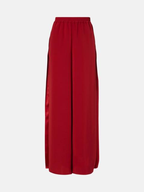 Max Mara Crêpe wide-leg pants