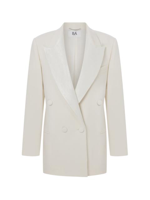 ILA Liv Blazer Dress off-white
