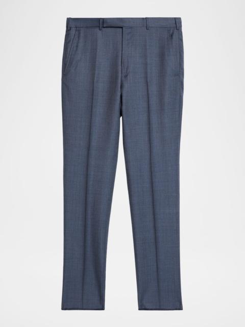 ZEGNA Men's Trofeo Slim Wool Pants