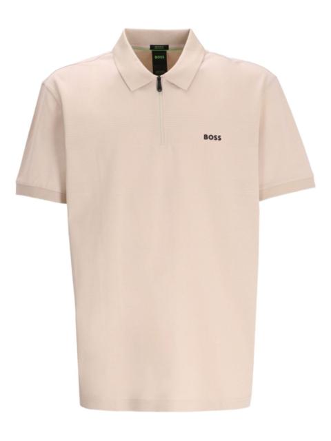 BOSS cotton polo shirt