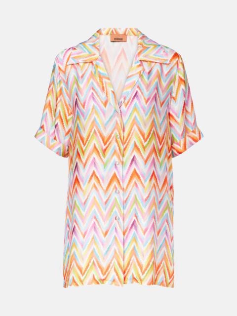 Missoni Zigzag oversized shirt