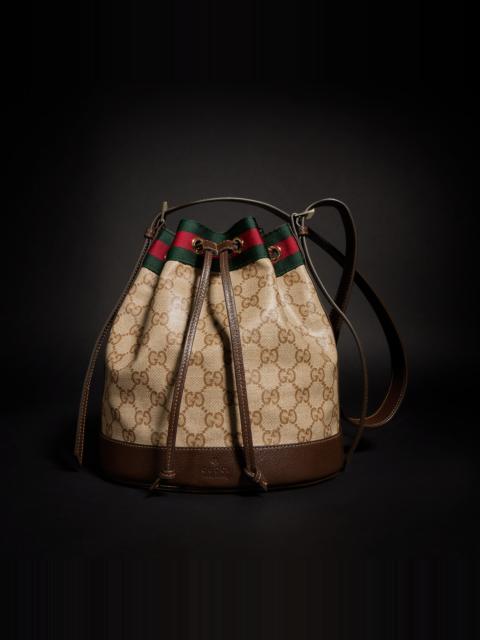 GUCCI Small bucket bag with Web