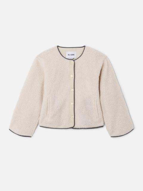 RE/DONE Cocoon Liner Jacket - Vintage White