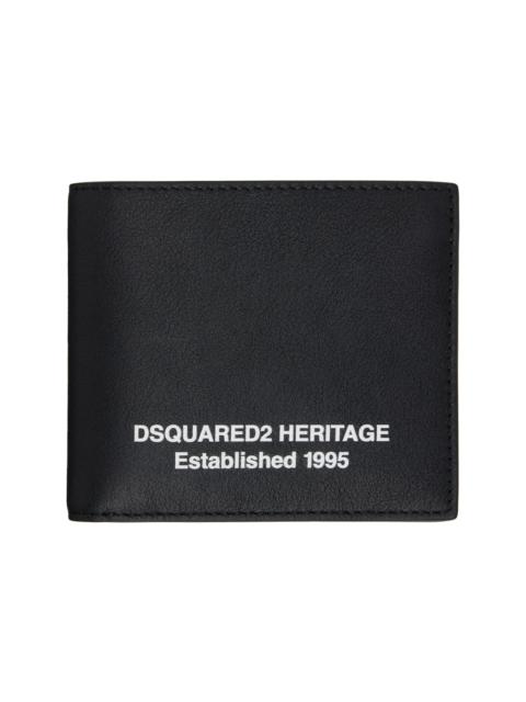 DSQUARED2 Black 'Dsquared2 Heritage' Wallet
