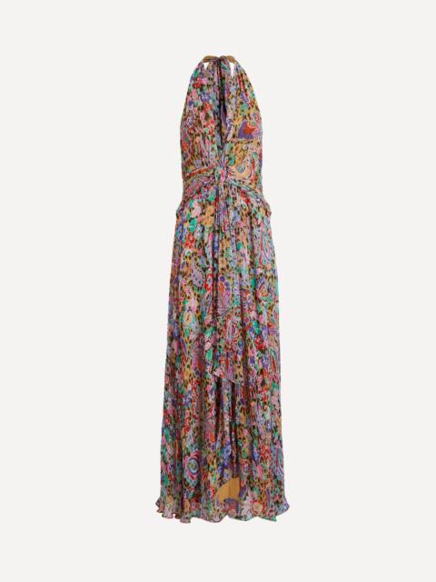 RIXO Alaina Chiffon Maxi Dress
